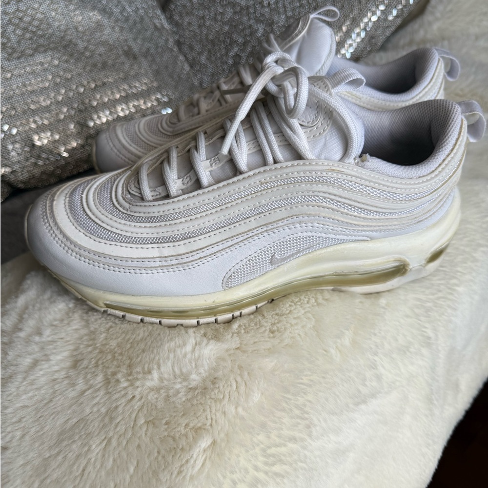 Nike Air Max 97 in White and Cream